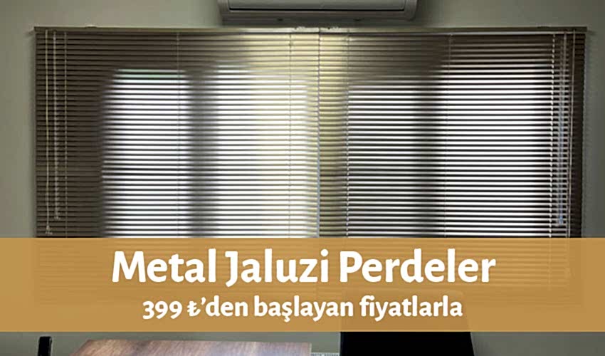 Metal Jaluzi Perde